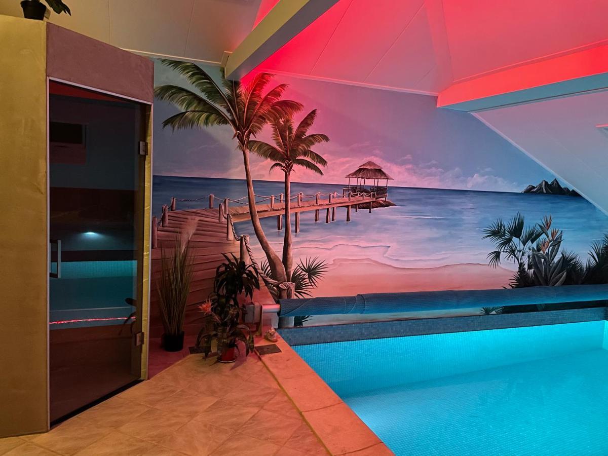 B&B Eibergen met privé zwembad en sauna Exterior foto